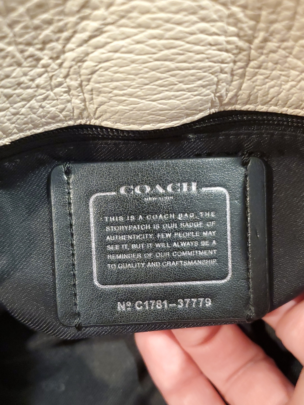 Coach Mini Mercer Bag Chalk White - Picture 9 of 16